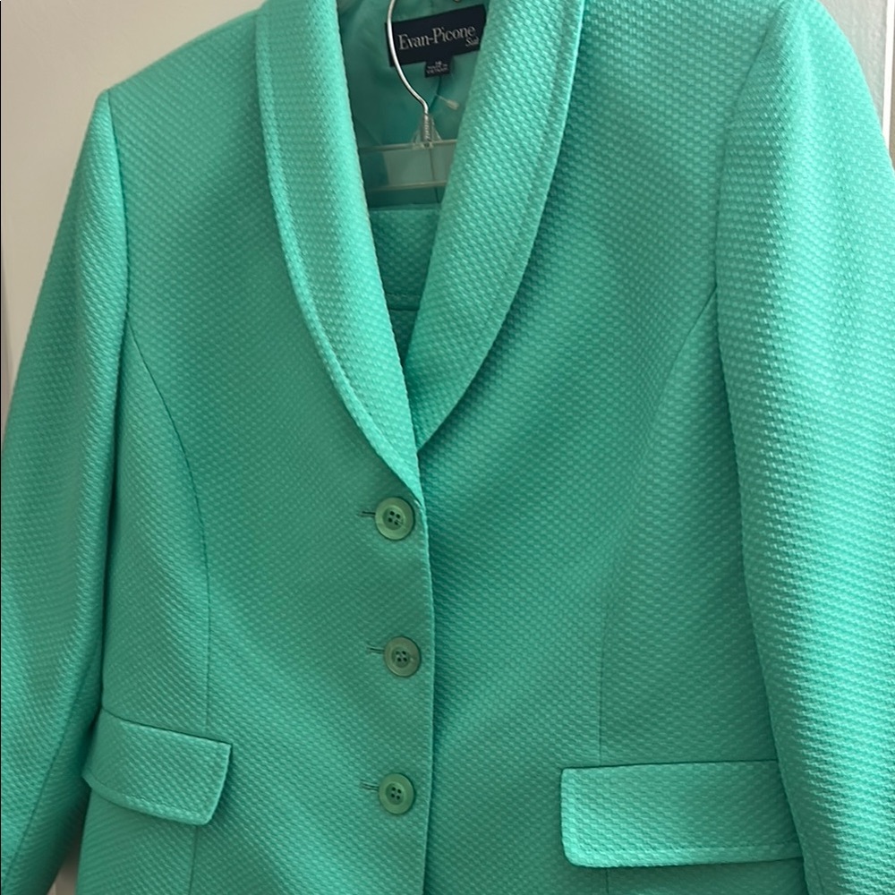 Evan Picone Women's Teal Suit